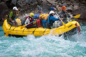 Rafting in karnali white water